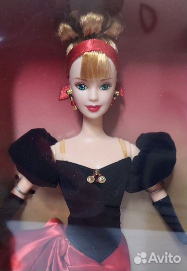 Winter Splendor barbie, Avon, 1998, China