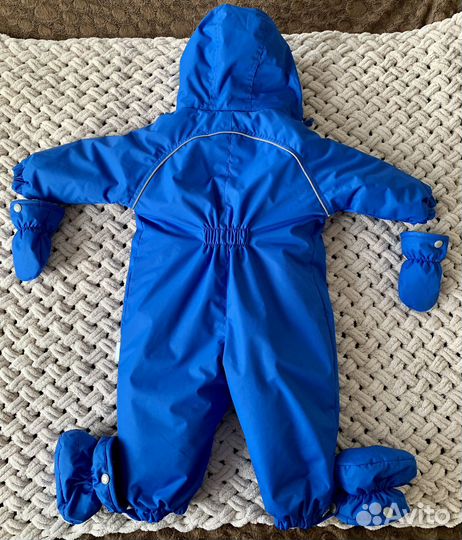 Зимний комбинезон для мальчика crockid 74 80