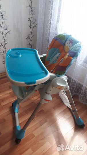 Стульчик для кормления Chicco polly Safari