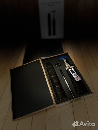 Ремешок бабочка для часов 24 мм кожа