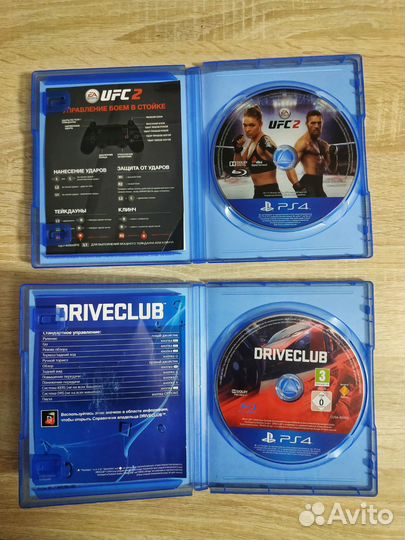 Игры для ps4 UFC 2, Driveclub