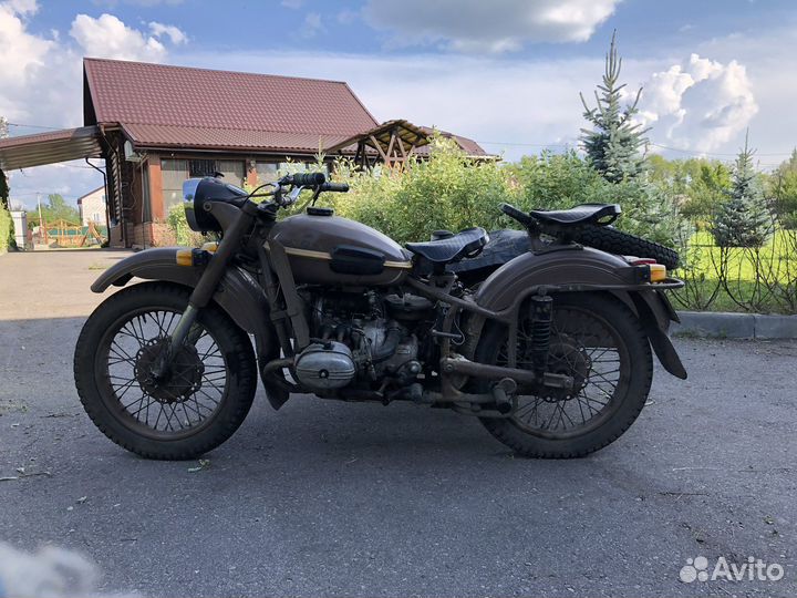 Урал с люлькой