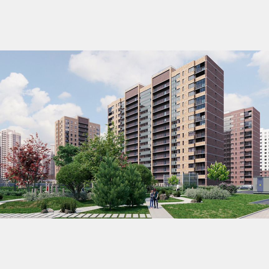 1-к. квартира, 38 м², 10/27 эт.