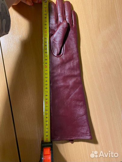 Перчатки кожаные