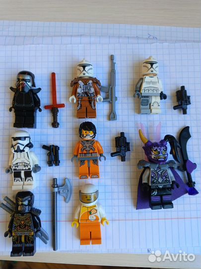 Lego star wars и Ниндзяго