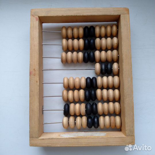 Счеты детские,деревянные СССР