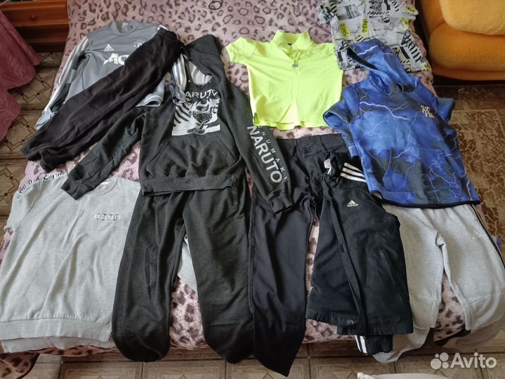 Детские вещи пакетом на мальчика 140 см