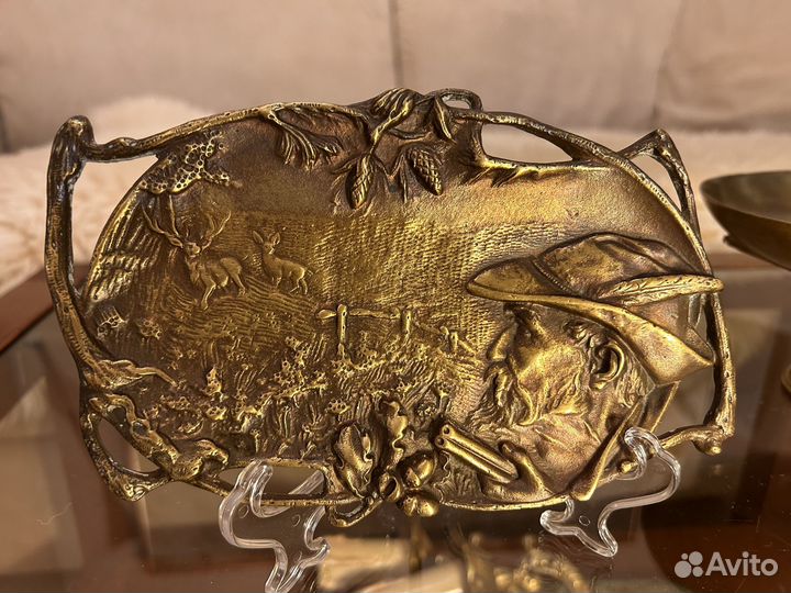 Бронзовая мелочница из Франции