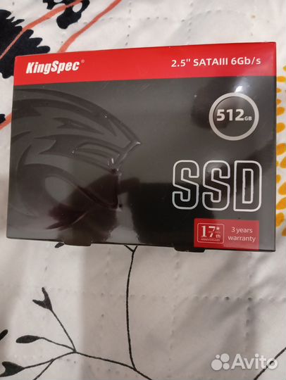 SSD накопитель новый 128Gb