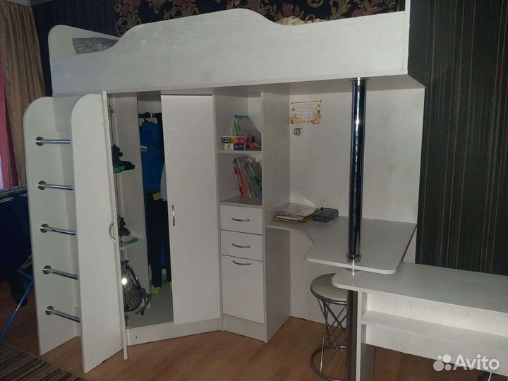 Кровать чердак