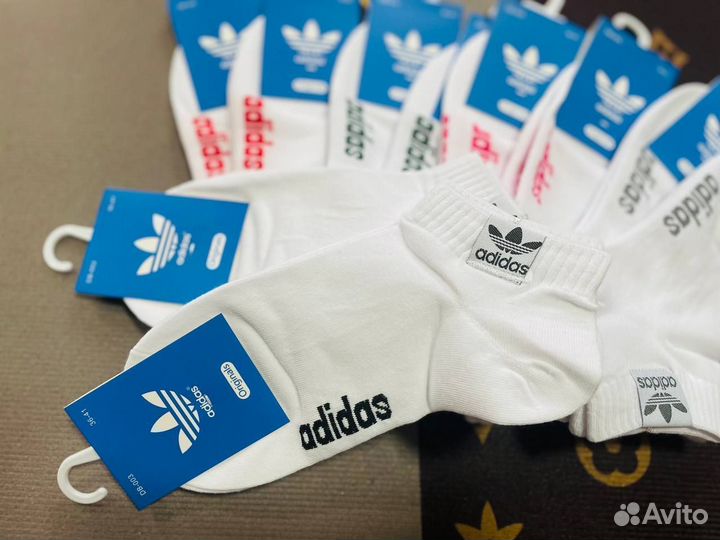 Носки белые женские Adidas