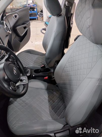 Авточехлы на kia soul