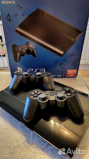 Sony Playstation 3 SSlim 500Gb+140игра Много Игр