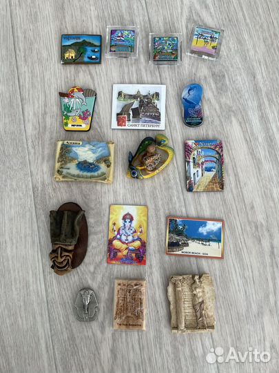 Магниты сувенирные из разных стран