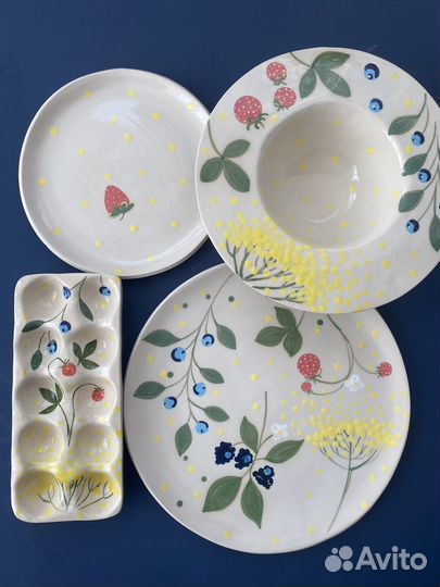 Керамические тарелки 