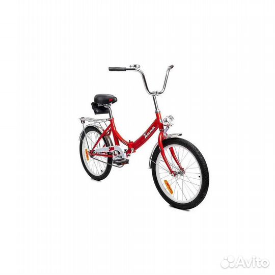 Велосипед Кама 20 красный, складной