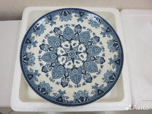 Noritake тарелка фарфор Япония 47 см блюдо