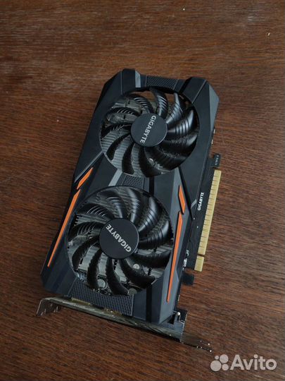 Видеокарта gigabyte GeForce GTX 1050 Ti OC 4G