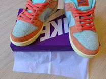 Nike sb dunk low orange emerald rise 42eu оригинал