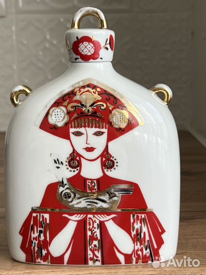 Графин штоф Русская красавица лфз