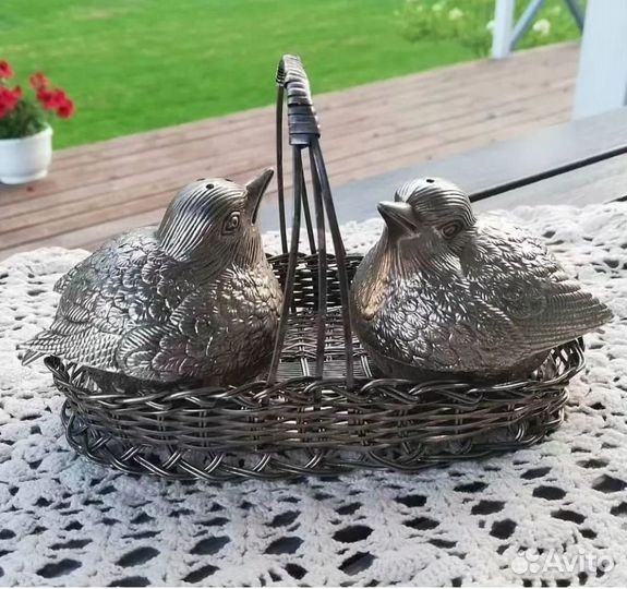 Набор Птички в корзине