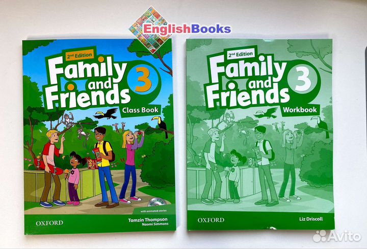 Family and friends 3, 2ed (CB+WB+CD) новые