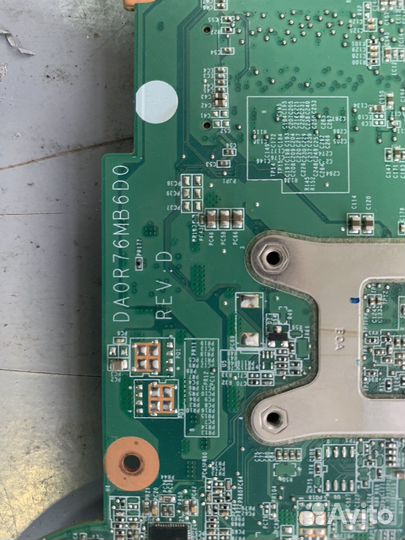 Материнская плата da0r76mb6d0 REV D