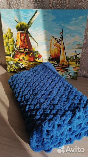 Плед детский плюшевый