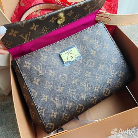 Сумка женская через плечо Louis Vuitton канва