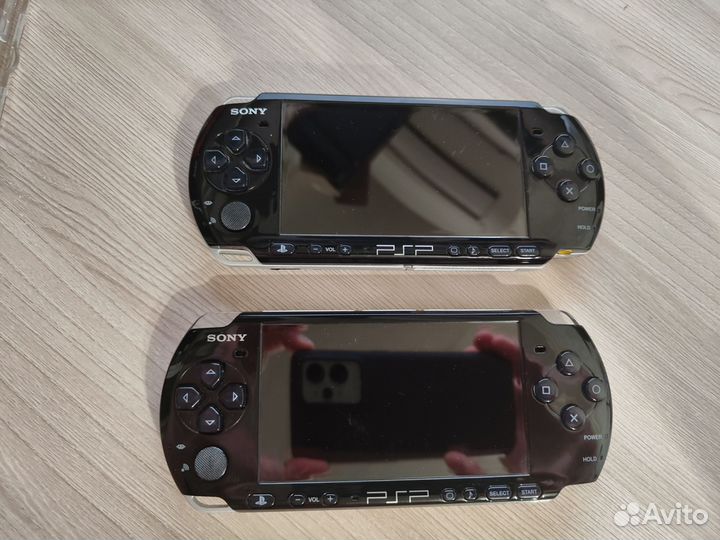 Sony PSP E1008, 2008, 3008 прошитые 64gb + 50 игр