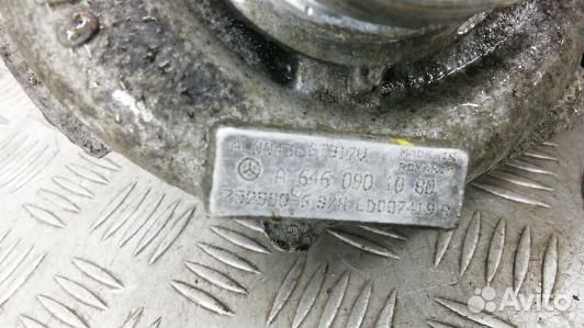 Турбина дизельная mercedes benz C-class W204 (EMA0