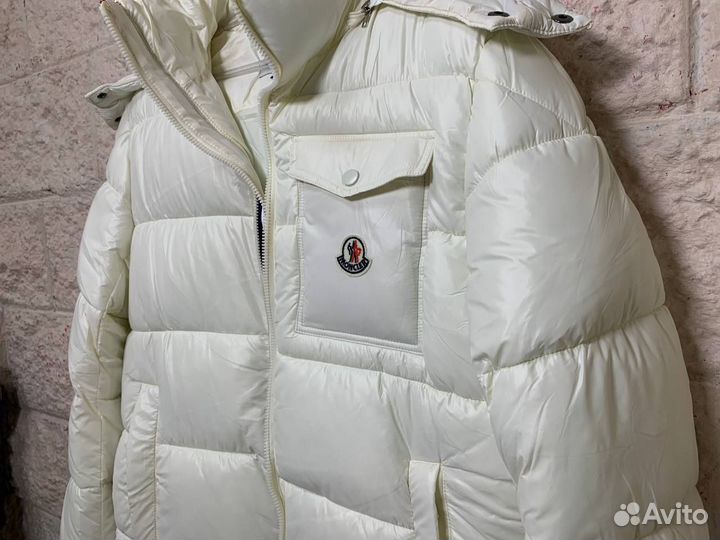 Пуховик moncler maya глянцевый