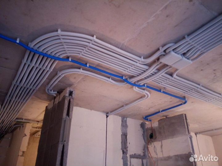 Электромонтажные работы в квартирах и частных дома