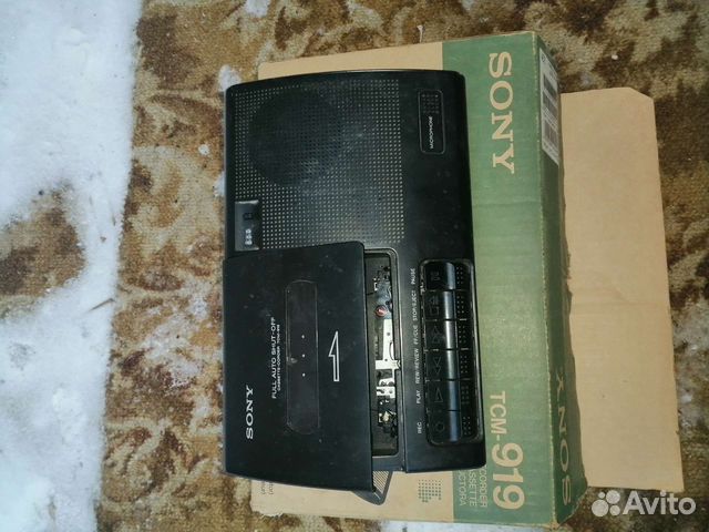 Кассетный магнитофон sony тсм 919 купить в Саратове | Электроника | Авито