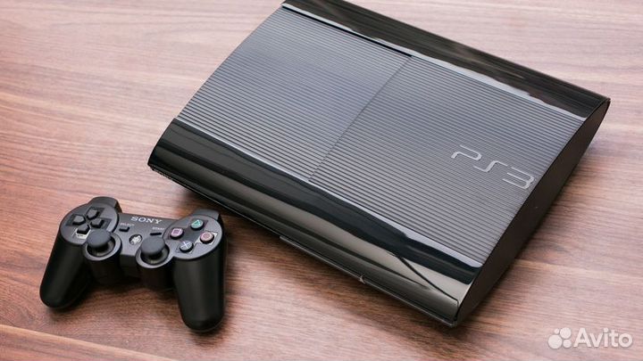Sony PS3 super slim 500gb прошитая