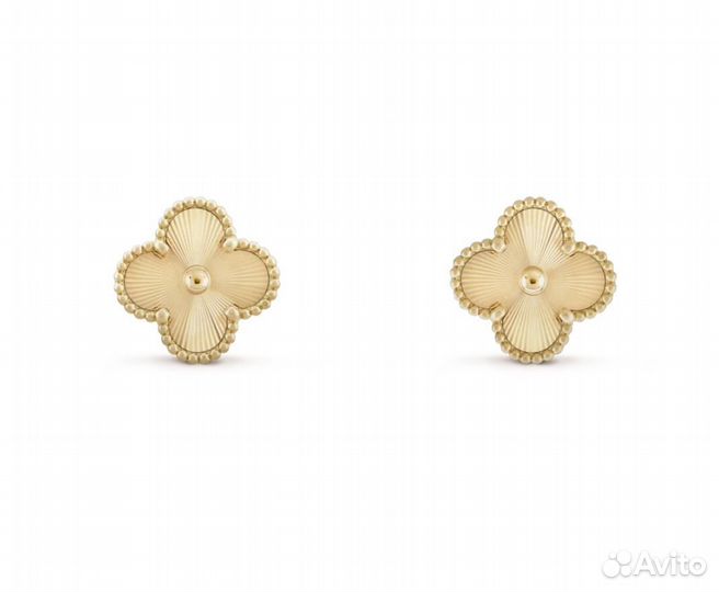 Van Cleef & Arpels серьги Vintage Alhambra