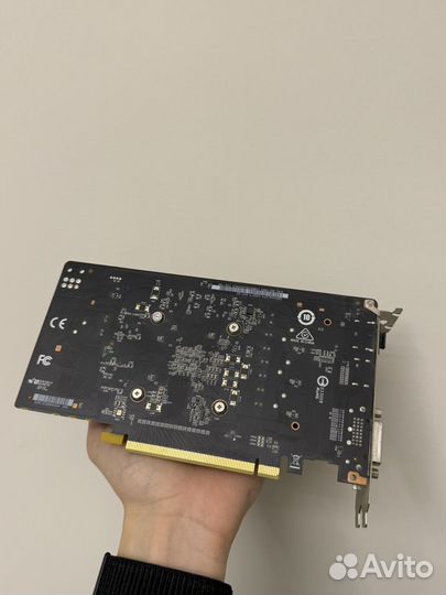 Видеокарта MSI GTX 1050ti 4gb
