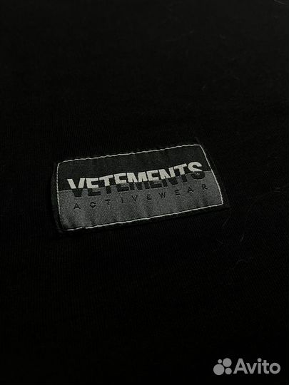 Vetements Sweet Logo Футболка