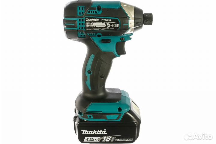 Аккумуляторный ударный шуруповерт Makita DTD152RME