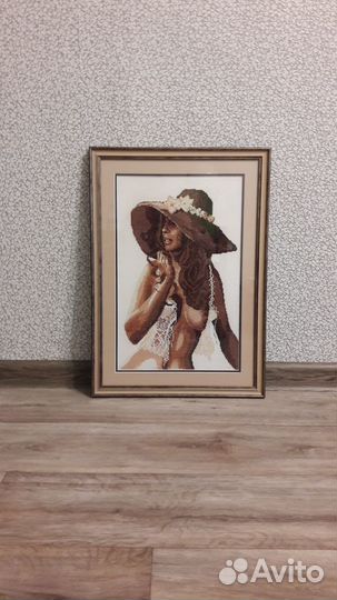 Картина вышитая крестом