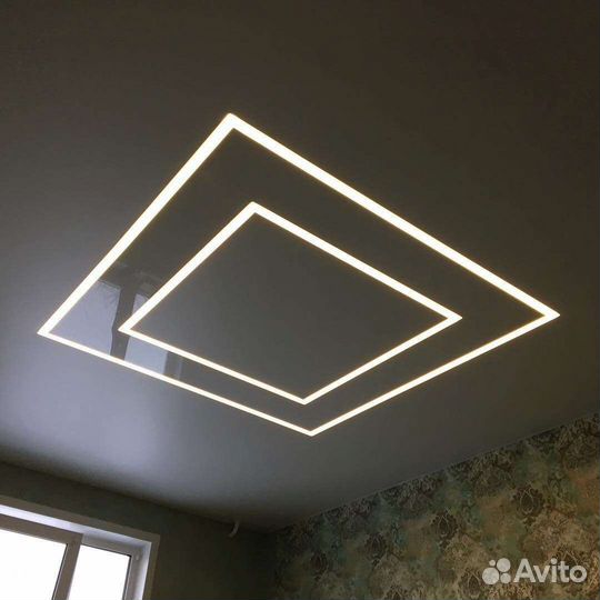 Натяжные потолки