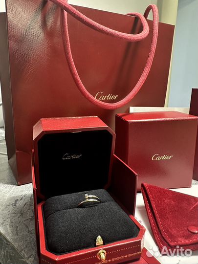 Cartier кольцо гвоздь оригинал