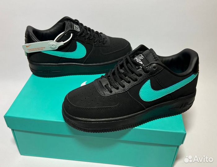 Кроссовки Nike air Force 1 tiffany