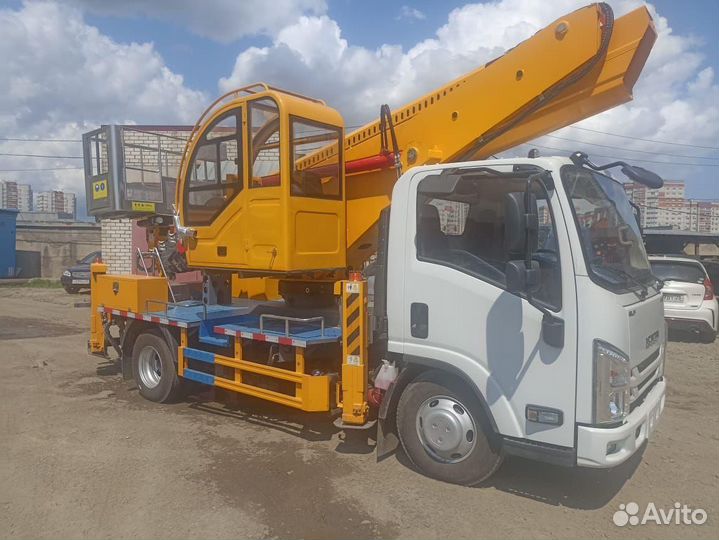 Аренда и услуги телескопической автовышки-вездехода, 1000 кг, 28 м