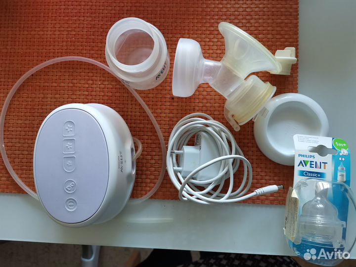 Молокоотсос avent электрический бу