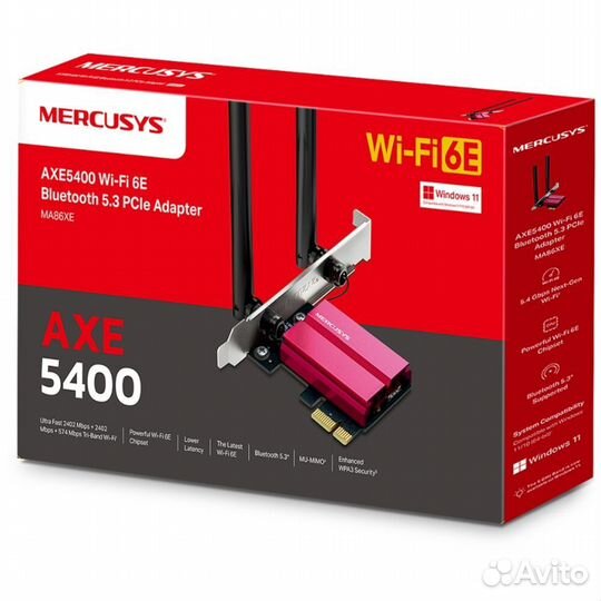 Сетевая карта Mercusys MA86XE Wi-Fi 6 #392087