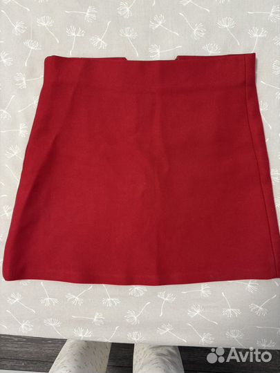 Твидовая юбка zara xs