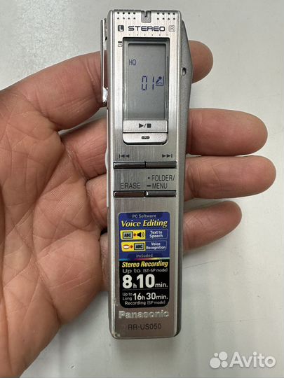 Диктофон panasonic rr- us050