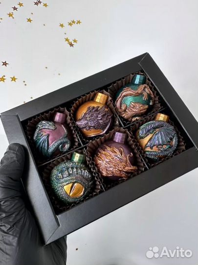 Крутой шоколад ручной работы на Год Дракона