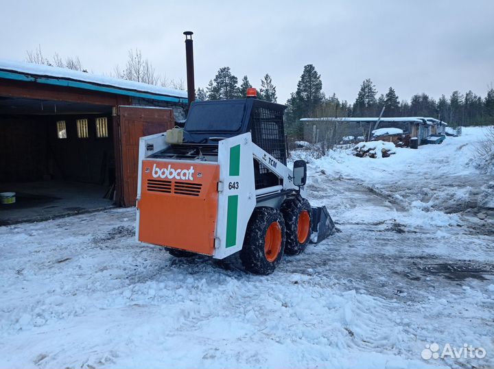 Мини-погрузчик Bobcat 643, 2008